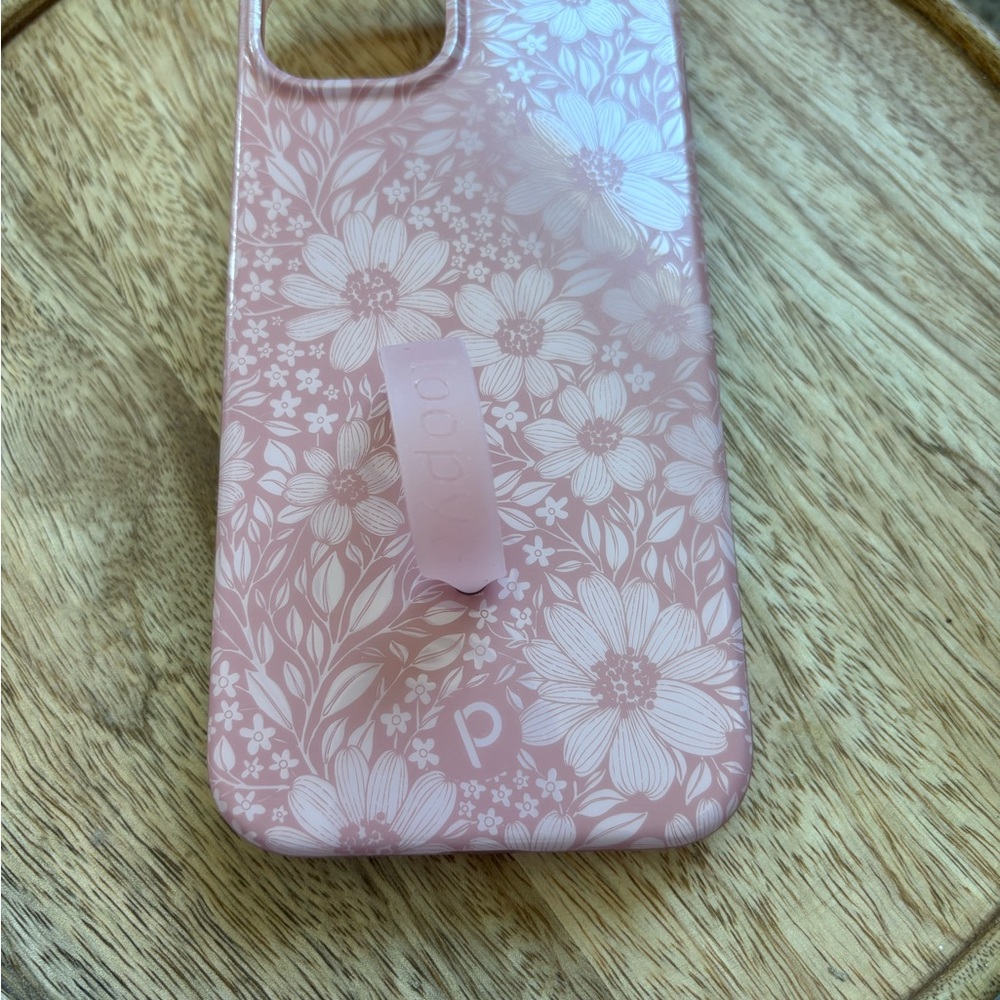 Floral Pink iPhone 15 Plus Phone Case